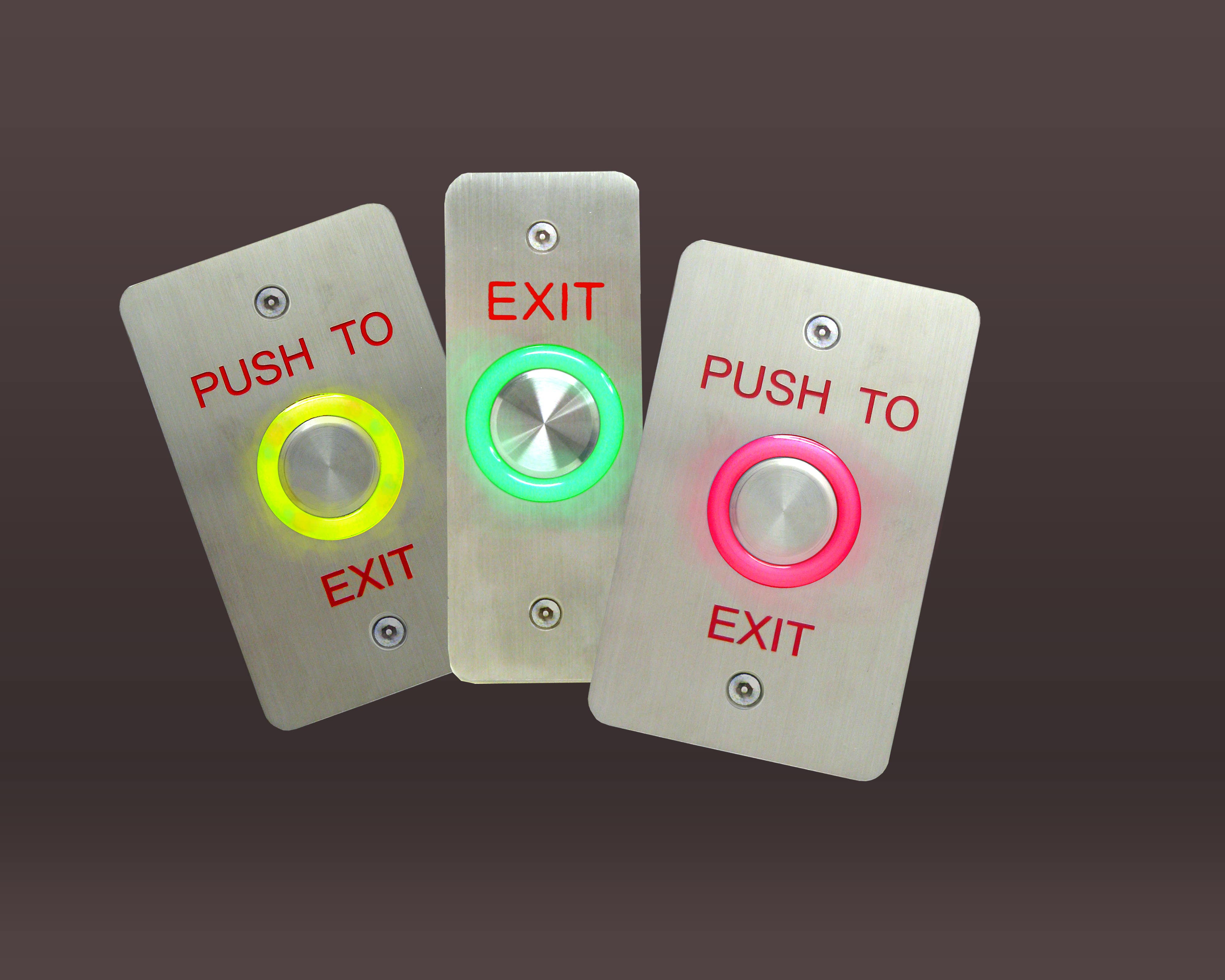 Dortronics 5277 Series Peizo Electric Switch w/ Illuminated Bi-Color LED Ring