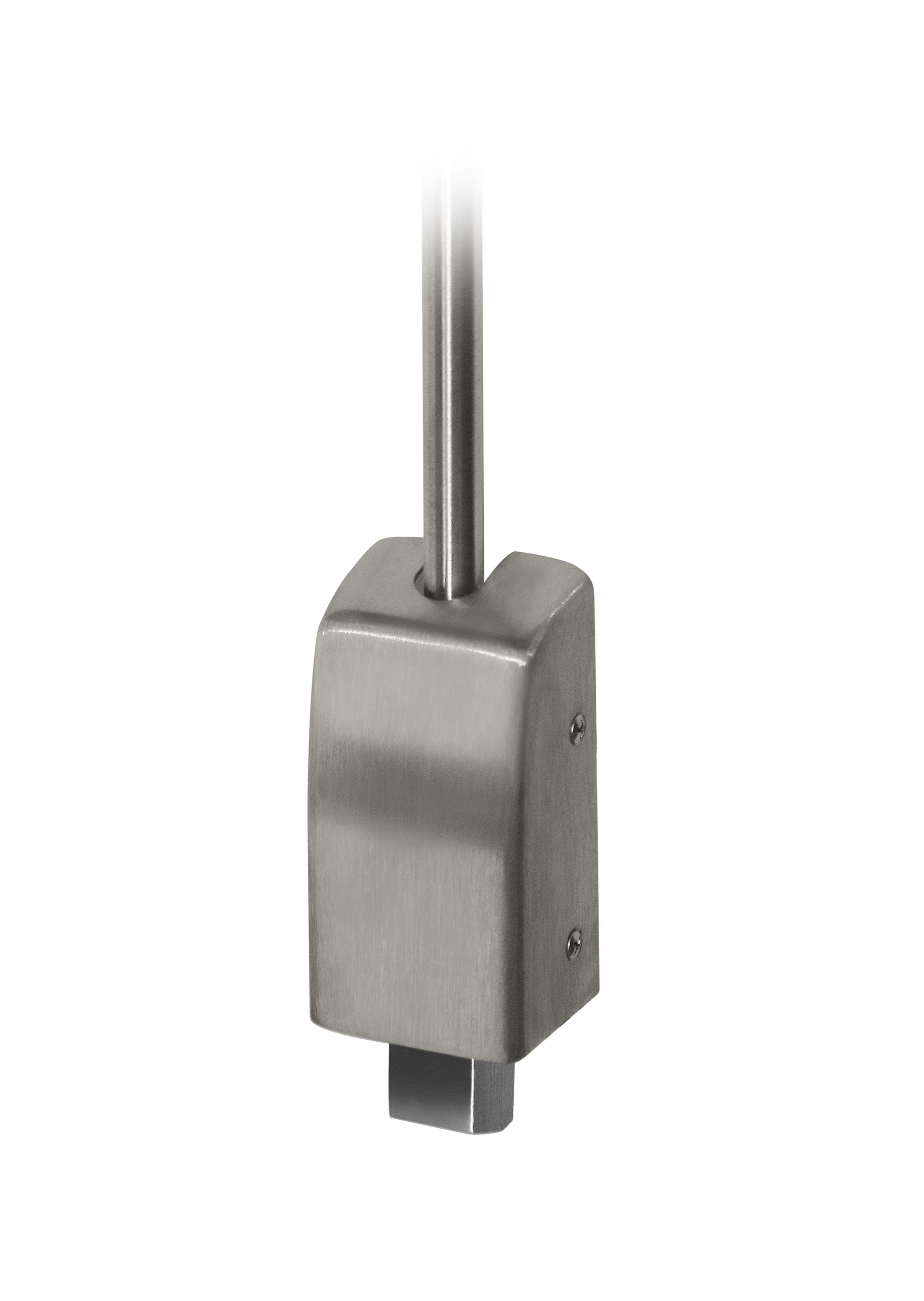 Sargent 8700 Surface Vertical Rod Exit Device w/ ET Trim & Standard, Coastal, Studio Lever