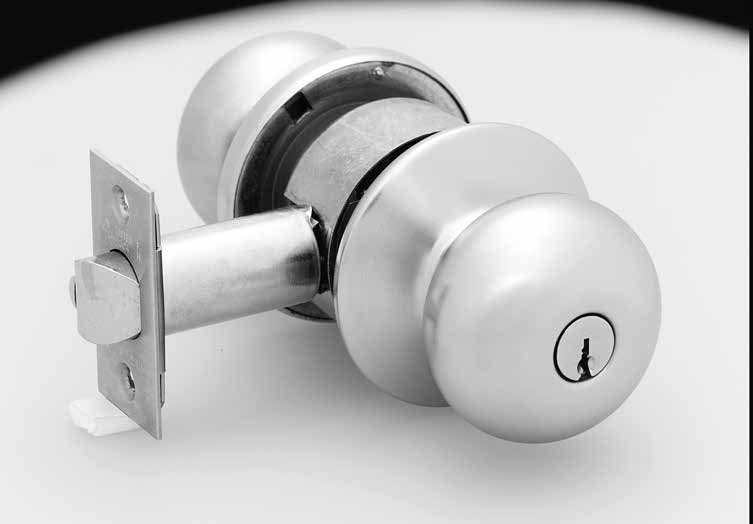 Sargent 6 Line Bored Lock w/ B Knob & O Rose