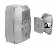 Sargent 1560 Series Electromagnetic Door Holder, Aluminum Sprayed or Powder Coated