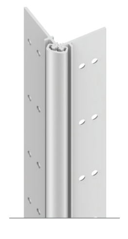 Ives 026XY Continuous Hinge, Full Mortise - Narrow Frame Leaf, Wide Door Leaf