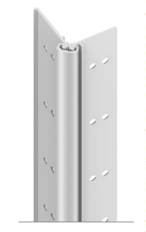 Ives 114XY Continuous Hinge, Heavy Duty, Full Mortise, Narrow Frame Leaf, Door Edge Protector