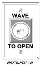 Dortronics 5278 Series Touchless Electric Switch w/ Illuminated Bi-Color LED Ring