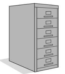 Lund 2600 Series Six Drawer Key Cabinet, Key Capacity 1200-1800