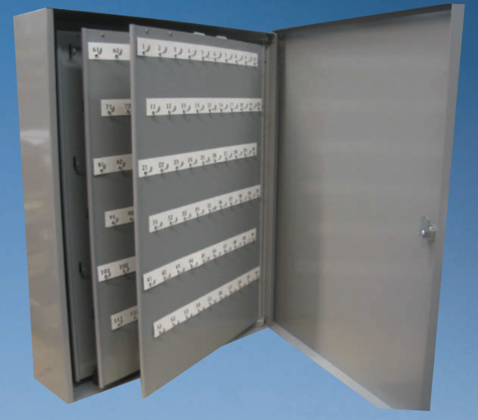 Lund 551-F Automotive Series Cabinet (3-Inch Deep), Fixed Panel, Key Capacity 60-180