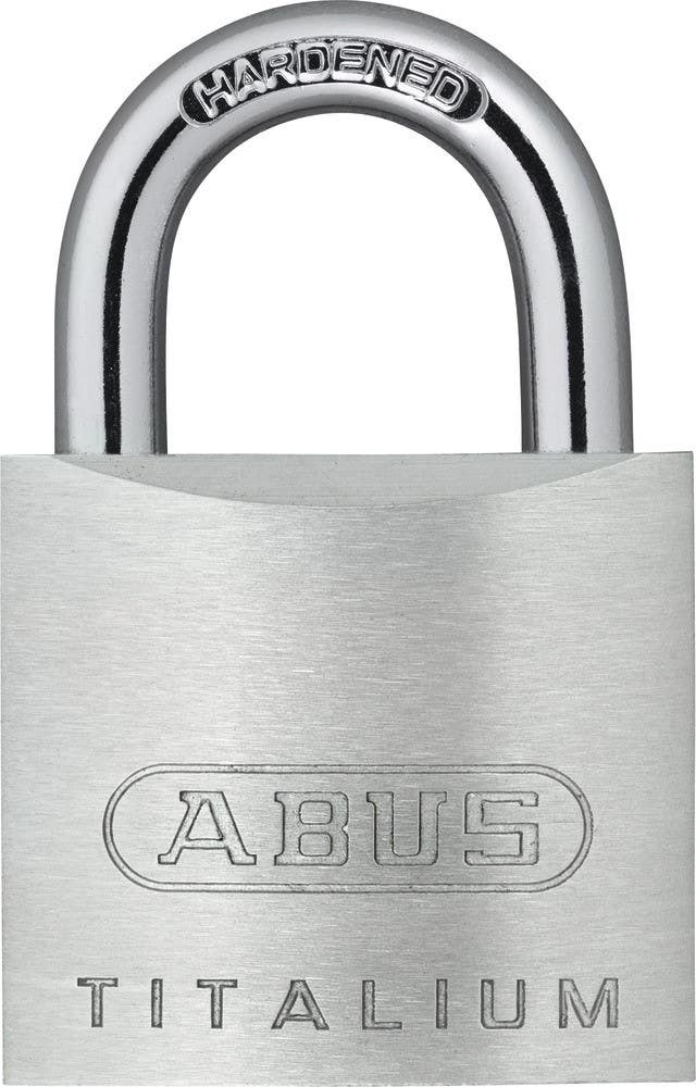 Abus 54TI Titalium Solid Body Aluminum Padlock