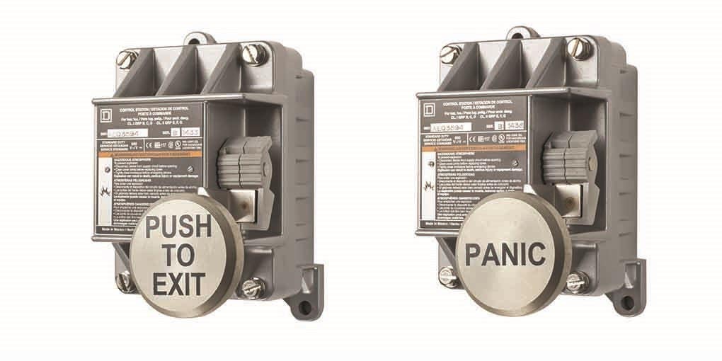 Alarm Controls EXP Hazardous Environment Request to Exit Station