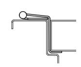 Markar HG315 Edge Mount Hinge Guard, Finish-Satin Stainless Steel