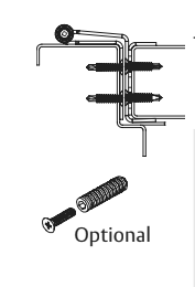 Markar HG326 Swing Clear Adjustable Hinge Guard, Finish-Satin Stainless Steel