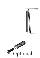 Markar EGT308 Adjustable Edge Guard/Astragal, Finish-Satin Stainless Steel