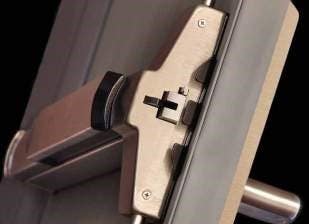 Corbin Russwin FE5400S Series Multi-Point Exit Device Latching System w/ P9 Pull Dummy Escutcheon Trim