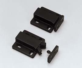 Sugatsune MC-28/BLK Non-Magnetic Touch Latch, Retaining Force-3 Kg, Finish-Black