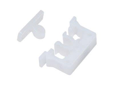 Sugatsune JCU-F Snap-In Knuckle Catch, Finish-White