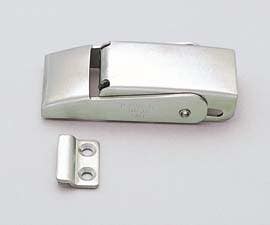 Sugatsune STF-80 Draw Latch, Spring Loaded, Stainless Steel, Finish-Satin