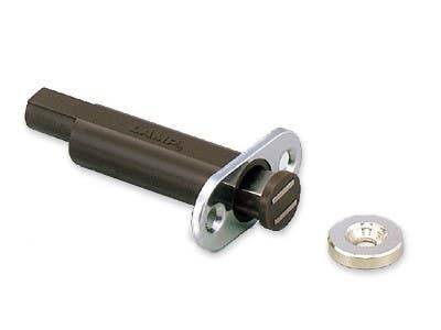 Sugatsune MC-U60 Slide Magnetic Latch, Magnetic Force-1.2 Kg, Finish-Brown