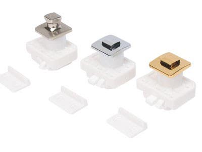 Sugatsune TLP-S Push Button & Base For TLP Square, Holding Force-20 Kg