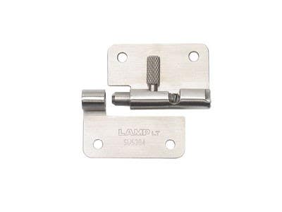 Sugatsune HG-OT Cabinet Quick Release Hinge, Stainless Steel, Finish-Satin