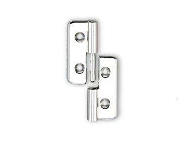 Sugatsune NH-40 Cabinet Lift-Off Hinge, Stainless Steel, Finish-Polished