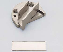 Sugatsune GP-40 Cabinet Pivot Type Inset Glass Door Cabinet Hinge, Satin Nickel