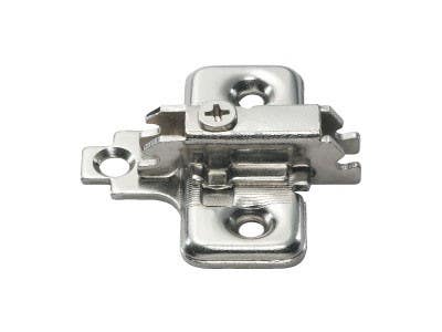 Sugatsune 230-P4W-32T Mounting Plate for 230 Series Hinge, Nickel, Protruding Distance - 13 mm