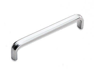 Sugatsune XL-CU Cabinet S/S Handle, Finish-Mirror And Satin Combination