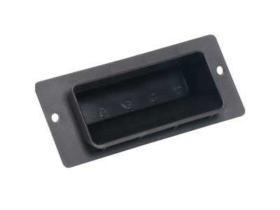 Sugatsune HH-PS99 Cabinet Recessed Pull (Back Mount),Finish-Black