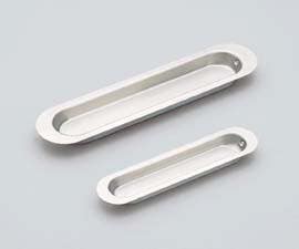 Sugatsune HN Cabinet Flush Pull, Stainless Steel, Finish-Satin