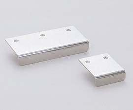 Sugatsune SND Cabinet Stainless Steel Edge Pull, Finish-Mirror