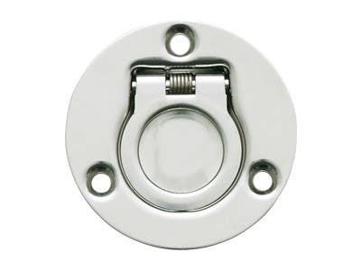 Sugatsune 980640 Cabinet Folding Ring Pull (Spring Loaded),Finish-Polished