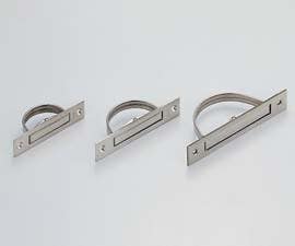 Sugatsune HR Cabinet S/S Hatch Pull,Finish-Satin