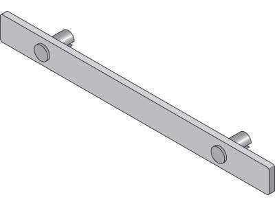 Sugatsune XL-US02-S015 Shelf Edge for Glass Shelf