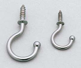 Sugatsune TL Screw-In Cup Hook, Finish-Polished