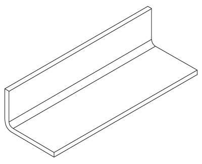 Pemko CB1-50PK 2" Face Frame Corner Filler (50 Packs)