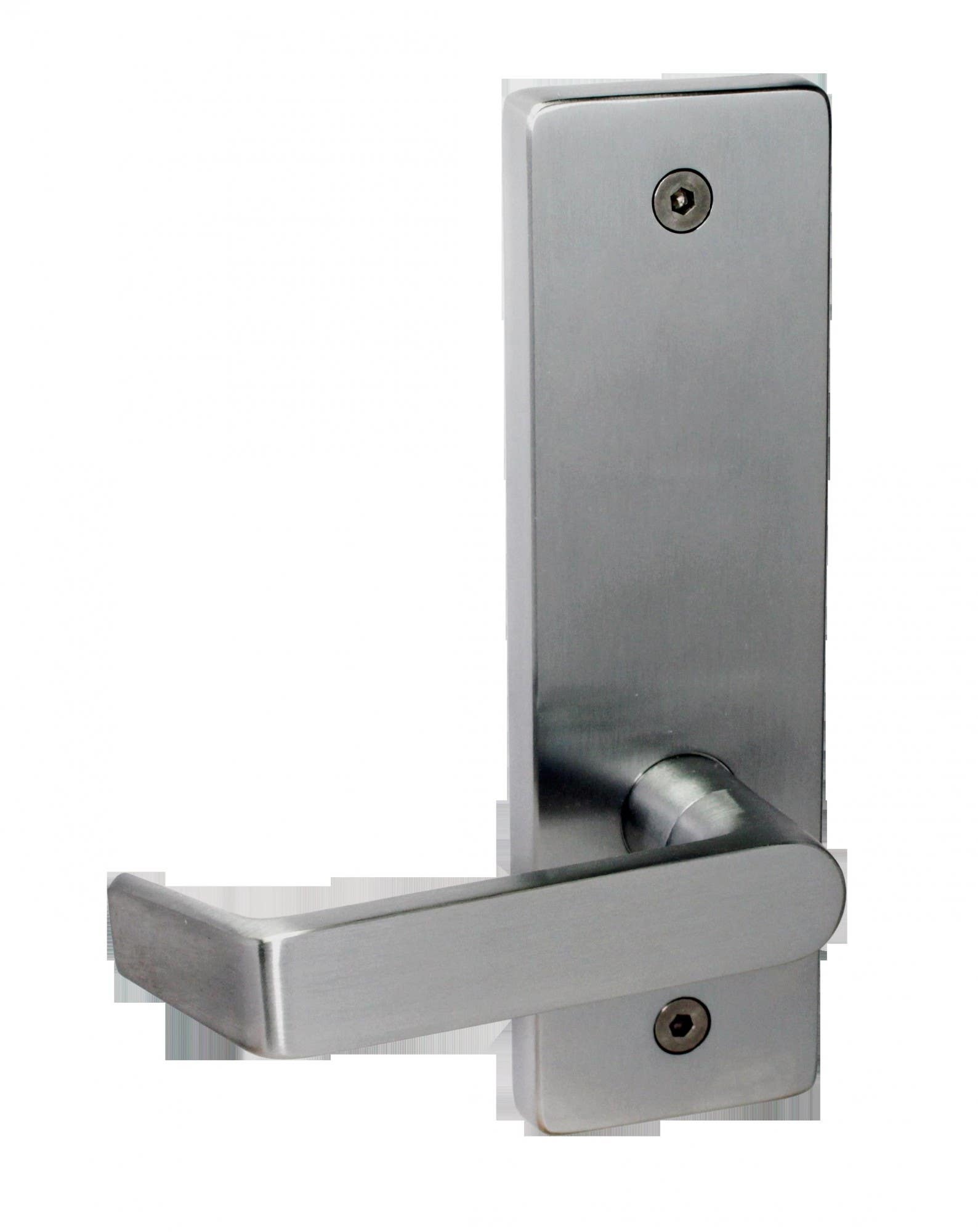 Cal-Royal WI Series Heavy Duty, Grade 1 Wide Escutcheon Trim Mortise Lockset w/ SE Trim, Satin Chrome Finish