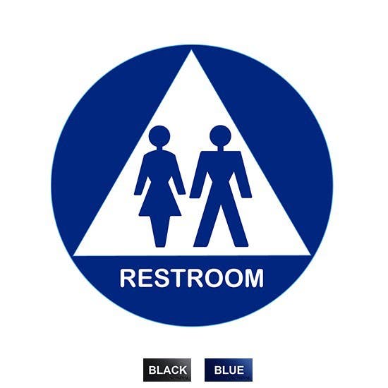 Cal-Royal NEWUCHS7 Unisex Raised and Braille 12" Circle