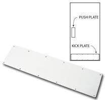 Cal-Royal ANO Aluminum Kick Plate with Screw