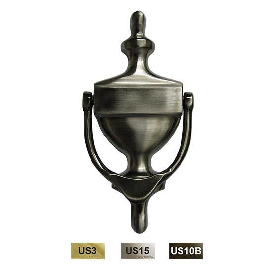 Cal-Royal SSBDK234 Solid Brass Door Knocker