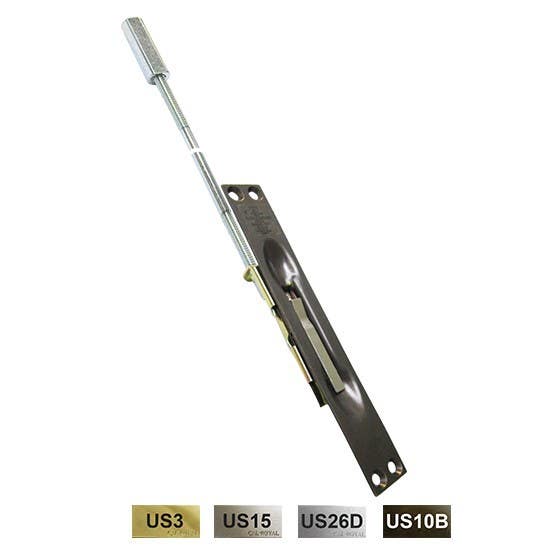 Cal-Royal SBFB825 Stamble Brass Lever Extension Flush Bolt Commercial Type