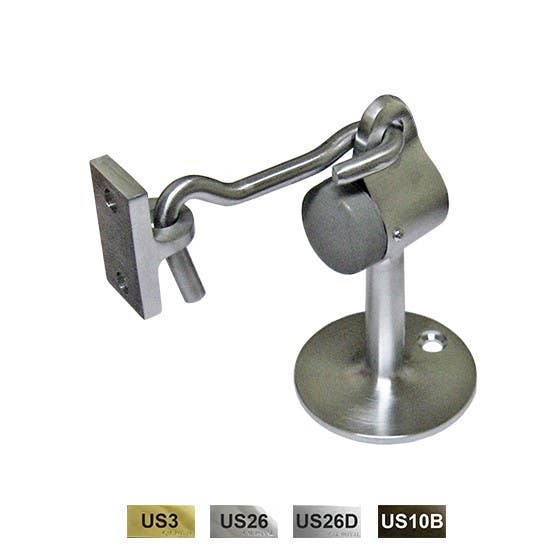 Cal-Royal HDFDSH66 Heavy Duty Commercial Grade Floor Door Stop
