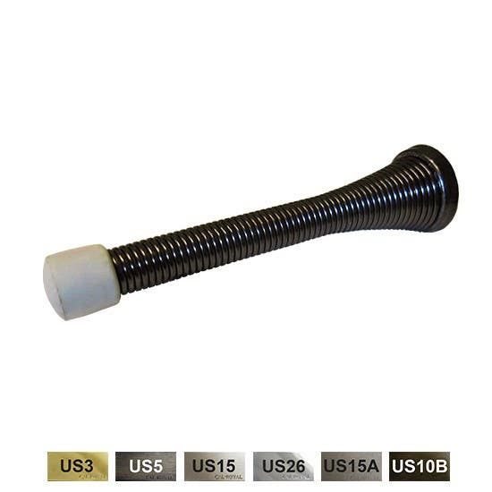 Cal-Royal JFS13 Heavy Duty Jumbo Spring Door Stop 3 3/4"