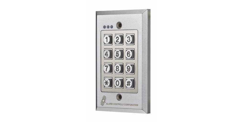 Alarm Controls KP-100A Surface Or Flush Mount Indoor Keypad