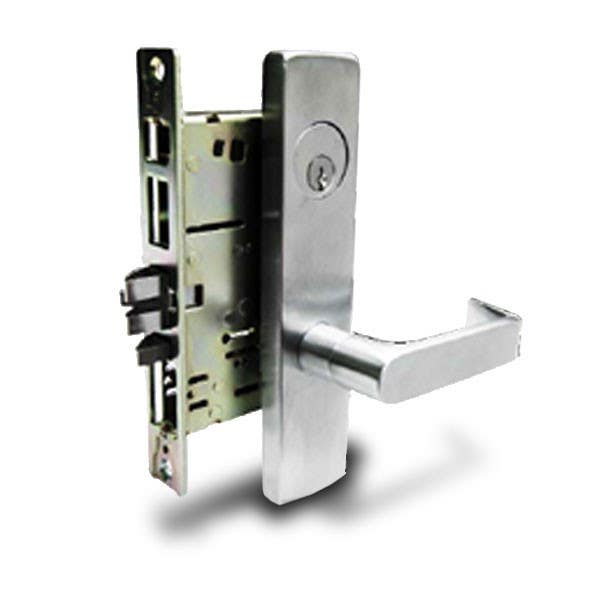 Cal-Royal N-MRESC Escutcheon Trim For Exit Device, Non-Handed