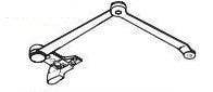 Cal-Royal CR3077SPRING Super Rigid Non-Handed Parallel Arm