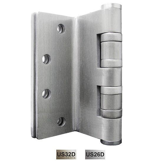 Cal-Royal BB800 Full Mortise Four Ball Bearings Swing Clear Hinge, 4 1/2"