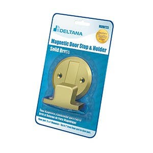 Deltana MDHF25BP Magnetic Door Holder Flush Mount 2.5" Diameter Blister Pack