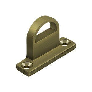 Deltana FPGHDB Offset Heavy Duty Strike for HD Bolt, Solid Brass