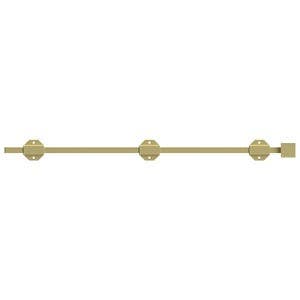 Deltana 24SBM 24" Modern Surface Bolt, HD, Solid Brass