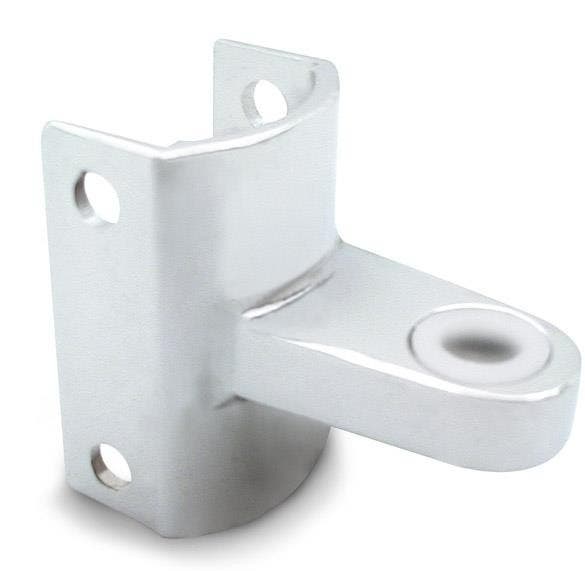 Jacknob 4530 Hinge Bracket Top w/ Zamac Material & Polished Chrome Finish