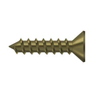 Deltana SCWS1210 Wood Screw, Steel, 12 x 1"