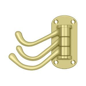 Deltana TSH40 Triple Swivel Hook, Heavy Duty, 4" Projection